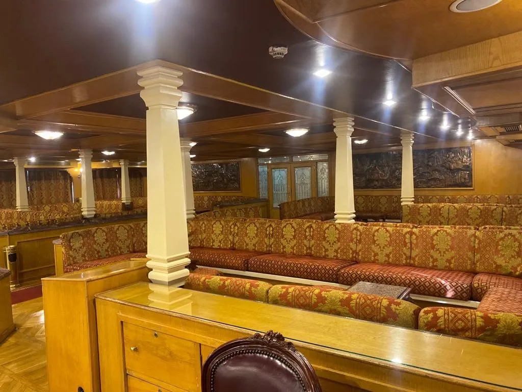 Lounge aboard the MS King Tut III Nile Cruise Nile cruise